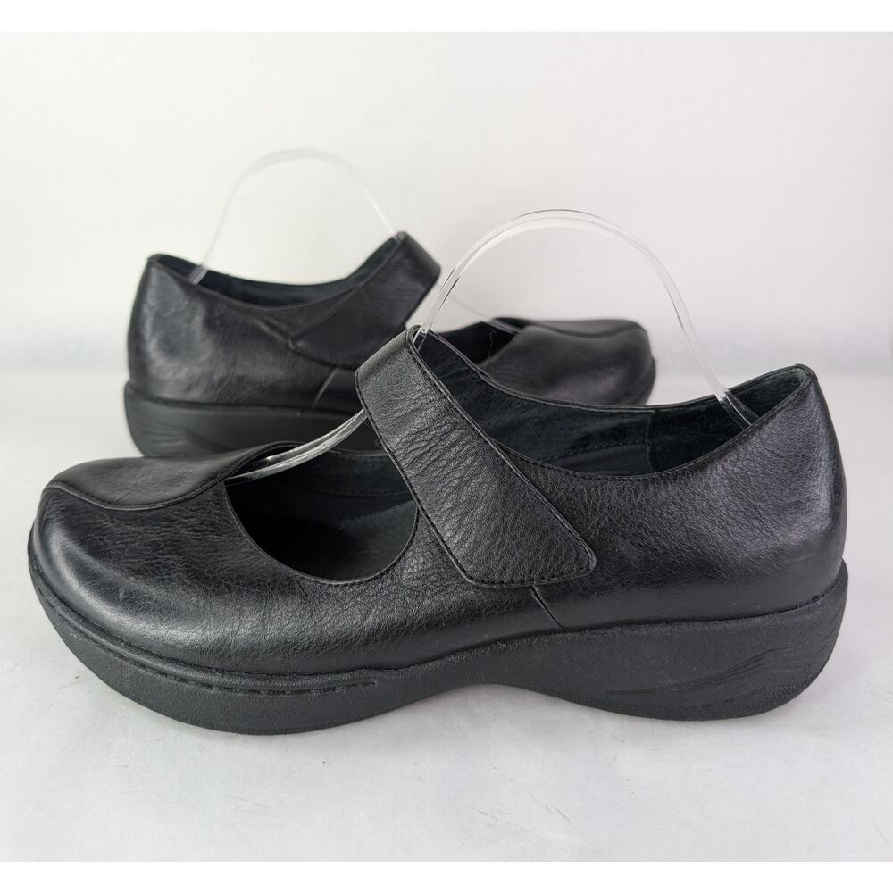 Dansko Black Leather Sonoma Annie Shoes Mary Jane EU 41 US 10.5-11 - Picture 2 of 10